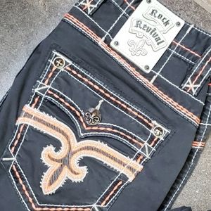 👁💥"MEN'S ROCK REVIVAL JEANS"👁💥